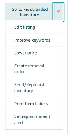 FBA Inventory options