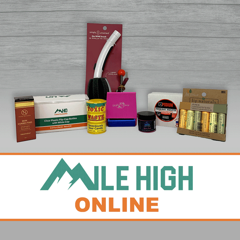 A sampling of Mile High Online products