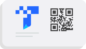 Illustration of an Amazon Transparency barcode