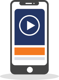 Video player on a mobile phone