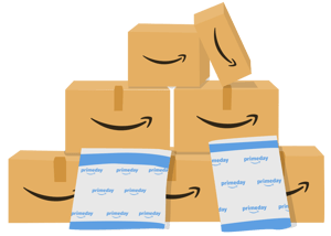 Amazon boxes and envelopes