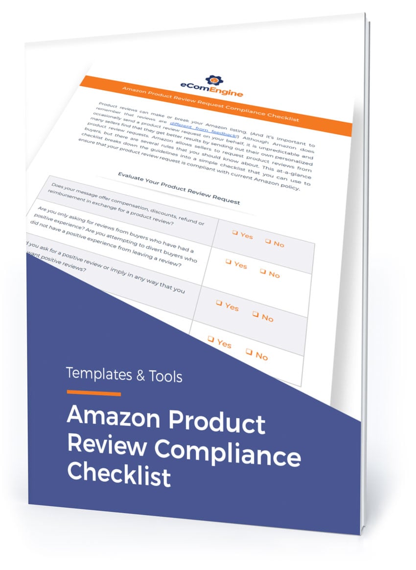 Amazon Product Review Compliance Checklist Free Download