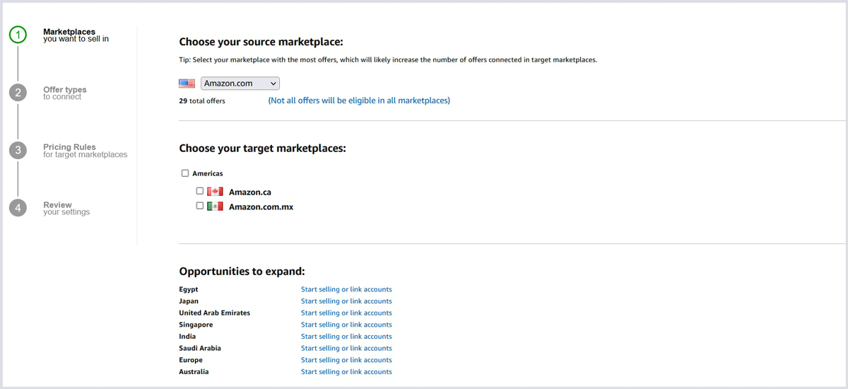 How to Set Up Amazon's Build International Listings Tool