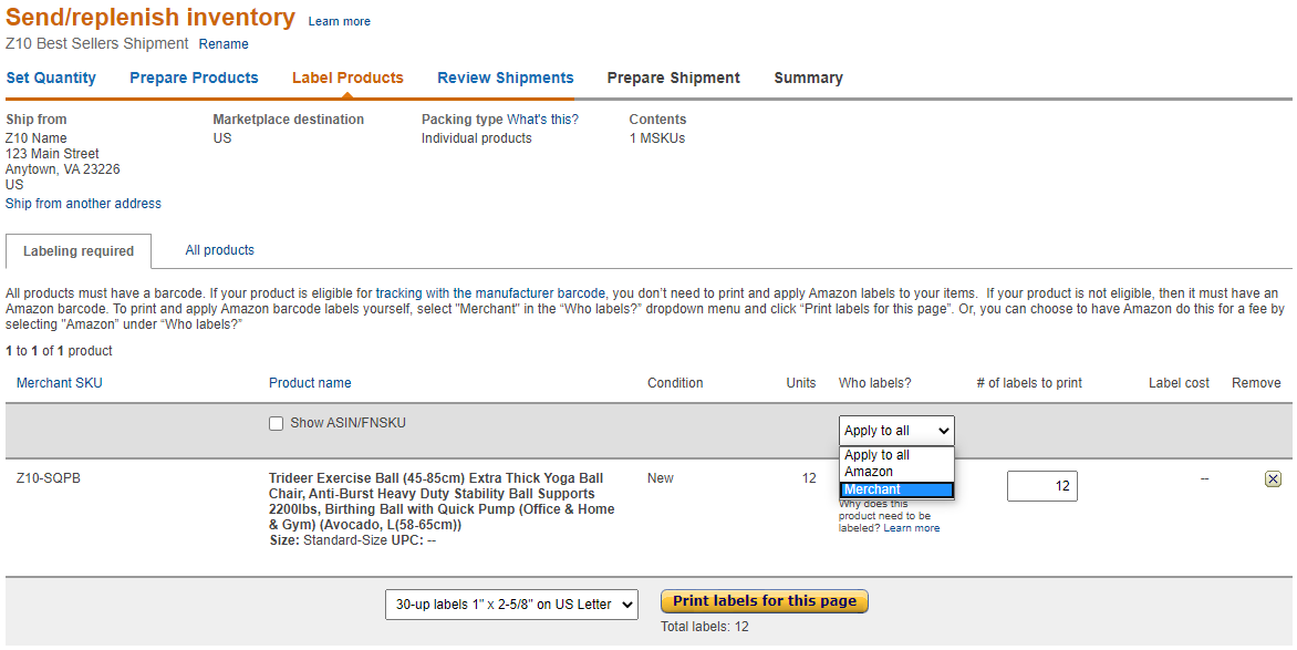 Seller's Guide How to Ship to Amazon FBA