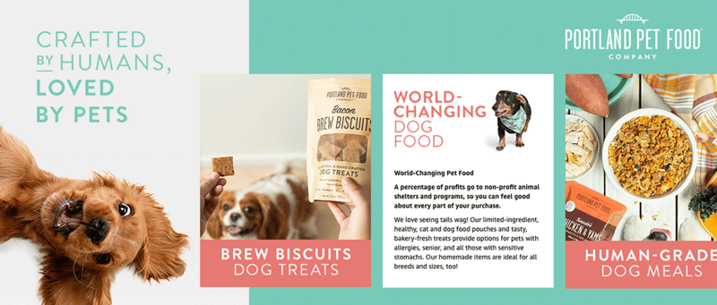 Portland Pet Food Amazon Brand Story