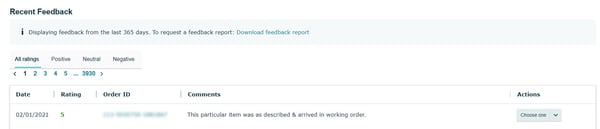 How to Use the Amazon Feedback Manager
