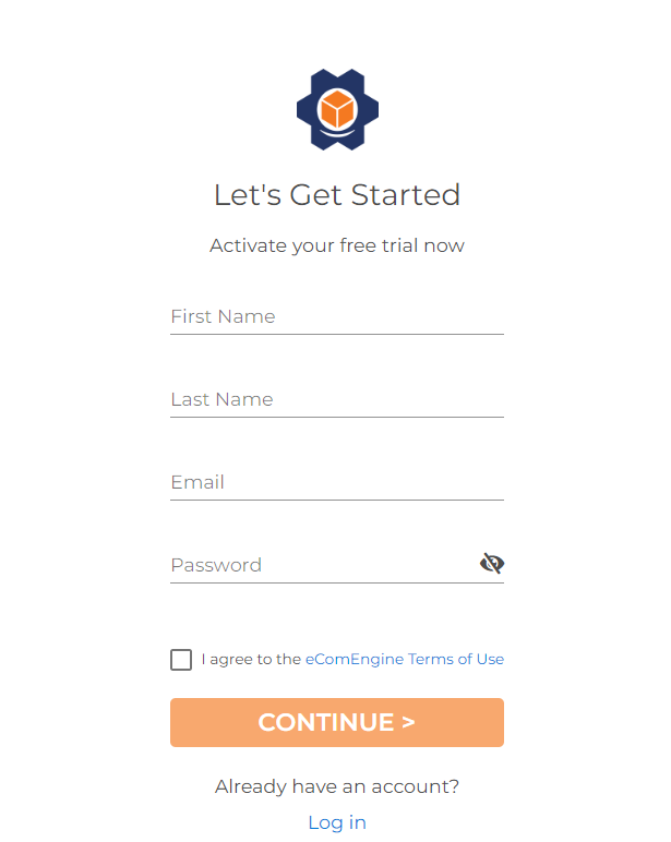 FeedbackFive account registration page