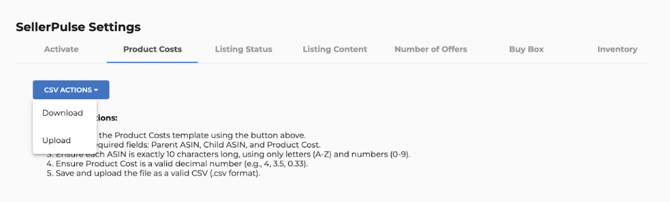 product-cost-csv-download