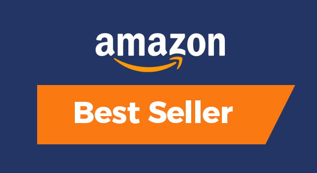 "Amazon Best Seller badge" This is a simple and informative description of the image
