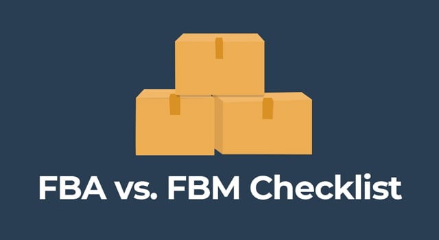 FBA vs FBM checklist