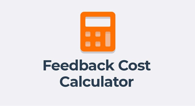 Feedback cost calculator