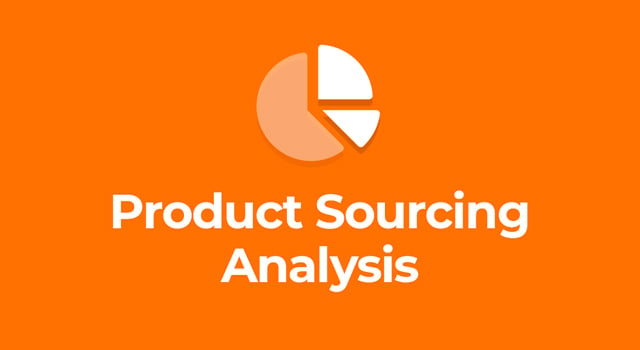 Product sourcing analysis