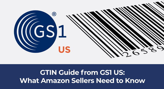 GS1 US logo and barcode with text, 